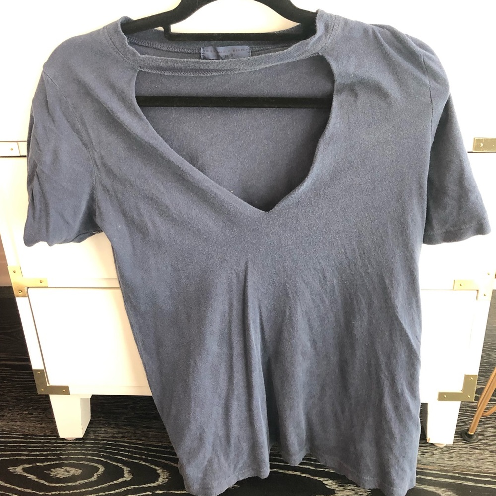 Urban outfitters choker style t shirt